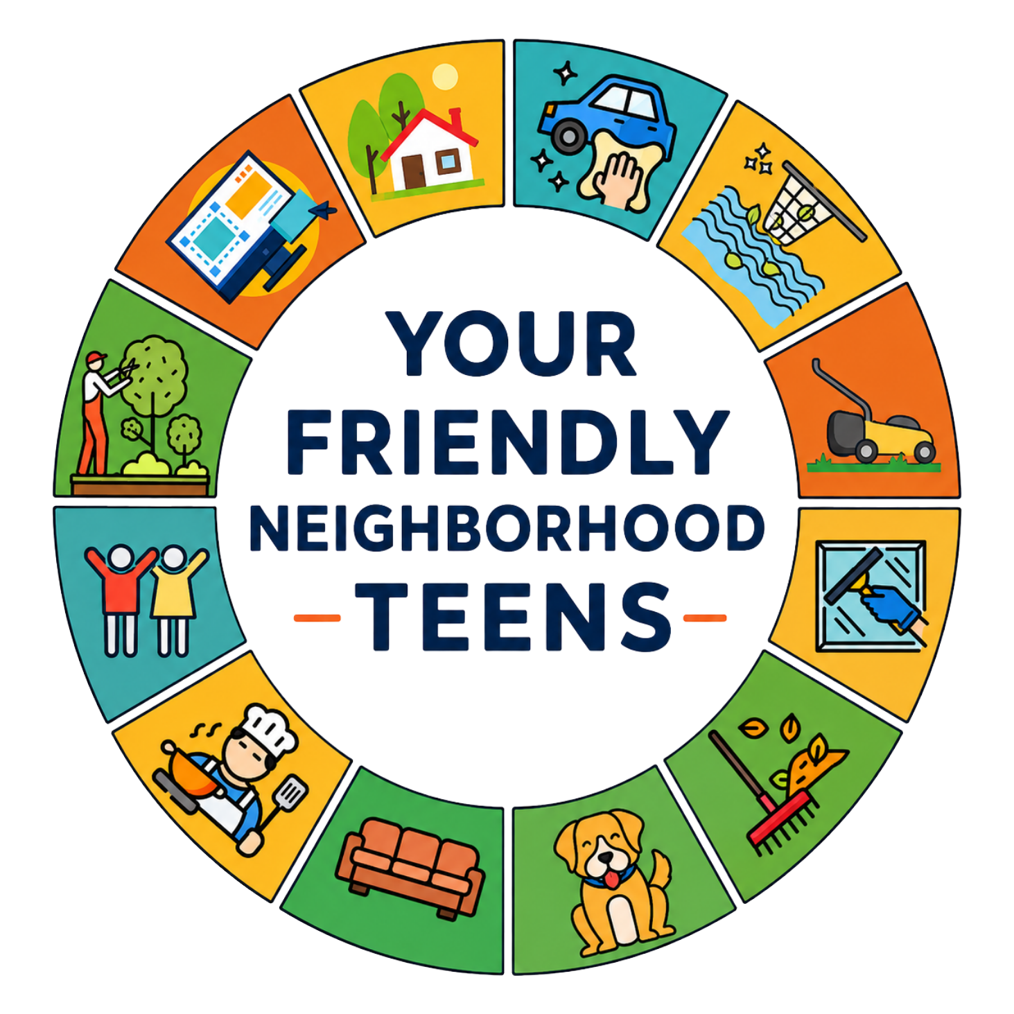 Your Friendly Neighborhood Teens logo